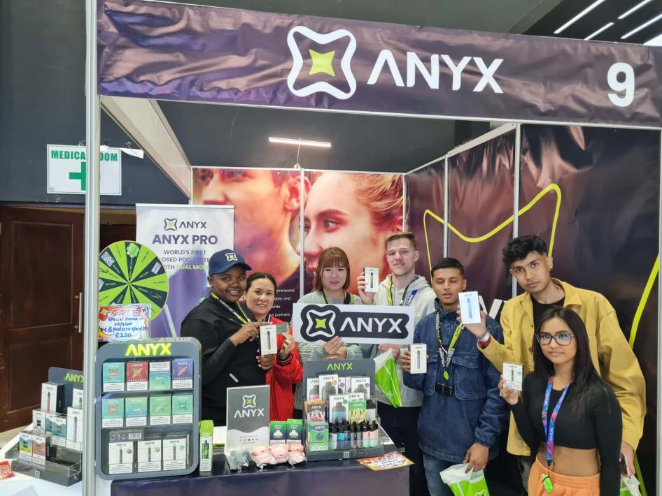 ANYX MAX PLUS Makes Strong Debut at South Africa's VapeCon